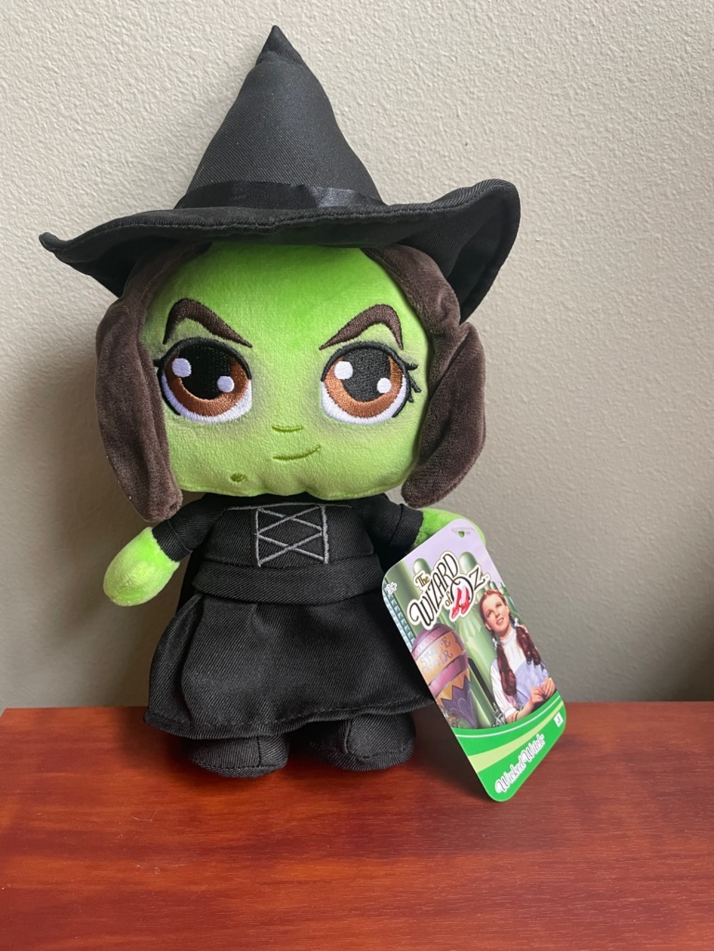 The Wizard of Oz: Wicked Witch of the West Plush Stuff Doll 9” - Jazwares. NWT